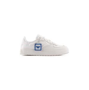 Kožené sneakers boty Emporio Armani bílá barva, X4X609 XN734 S437