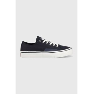 Tenisky Tommy Jeans SKATE CANVAS ESS pánské, tmavomodrá barva, EM0EM01175