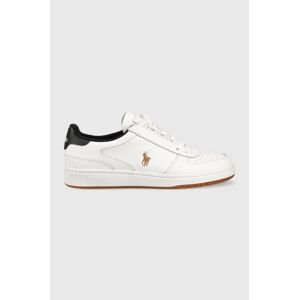 Sneakers boty Polo Ralph Lauren POLO CRT PP bílá barva, 809892278001
