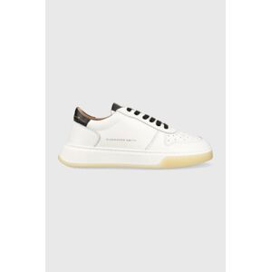 Kožené sneakers boty Alexander Smith Harrow bílá barva, ASAWT2U91WBK