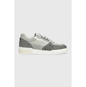 Kožené sneakers boty Filling Pieces Curb Era šedá barva, 48333391002