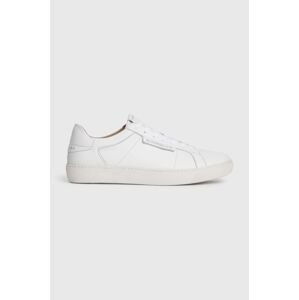 Kožené sneakers boty AllSaints SHEER bílá barva, MZ039Z