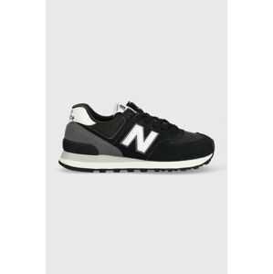 Sneakers boty New Balance U574KN2 černá barva, U574KN2-KN2