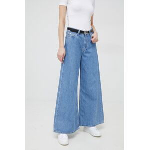 Džíny Calvin Klein Jeans Low Rise Loose dámské, high waist