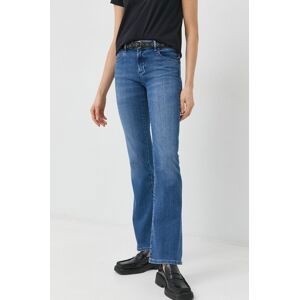 Džíny Wrangler Bootcut 625 dámské, medium waist, damskie high waist