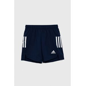 Kraťasy adidas Performance CONDIVO21 SHOY tmavomodrá barva, nastavitelný pas