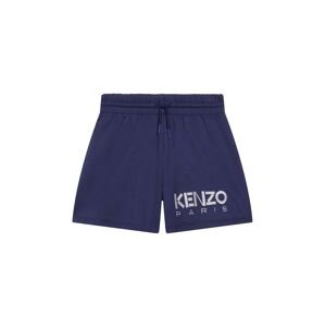 Dětské bavlněné šortky Kenzo Kids s aplikací, nastavitelný pas