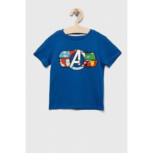 Dětské bavlněné tričko zippy x Marvel s potiskem