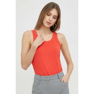 Top Max Mara Leisure dámský, oranžová barva