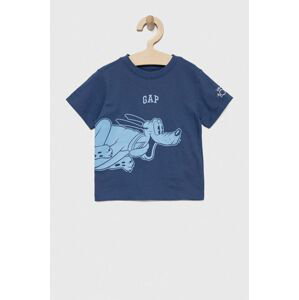 Dětské bavlněné tričko GAP x Disney s potiskem