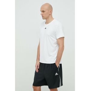 Tréninkové tričko adidas Performance Techfit bílá barva