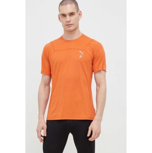 Běžecké tričko Puma Seasons oranžová barva