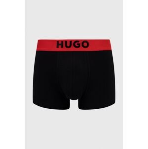 Boxerky Hugo pánské, černá barva