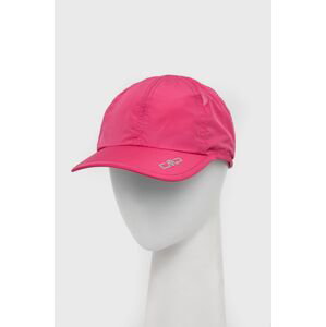 Čepice CMP růžová barva, s potiskem