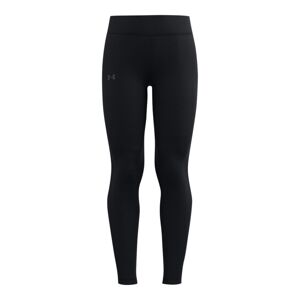 Dětské legíny Under Armour 1366119 černá barva, hladké