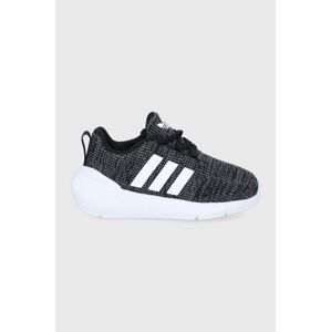 Dětské boty adidas Originals Swift Run GW8180 černá barva