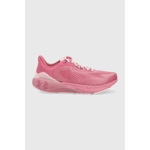 Běžecké boty Under Armour Hovr Machina 3 růžová barva