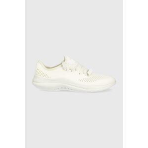 Sneakers boty Crocs Literide 360 Pacer bílá barva, 206705