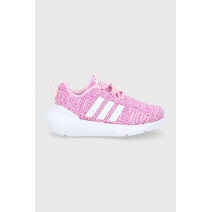 Boty adidas Originals Swift Run GW8181 fialová barva