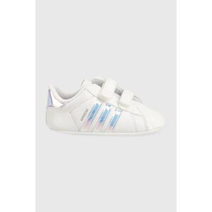 Dětské sneakers boty adidas Originals Superstar bílá barva