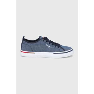 Tenisky Pepe Jeans Kenton Smart 22 Chambray pánské