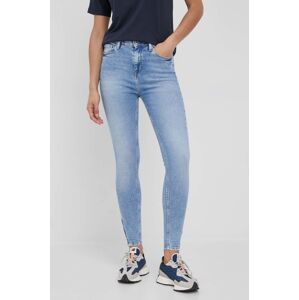 Džíny Pepe Jeans Dion Zip dámské, medium waist