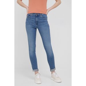 Džíny Wrangler High Rise Skinny Day Trip dámské, high waist