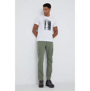 Outdoorové kalhoty CMP zelená barva
