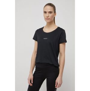 Tričko Roxy dámský, černá barva