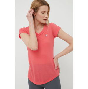 Tréninkové tričko Fila Rostow růžová barva