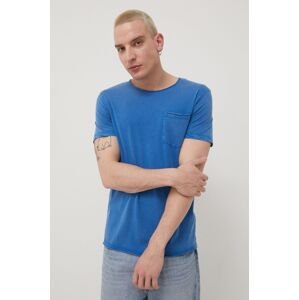 Bavlněné tričko Produkt by Jack & Jones fialová barva, hladký