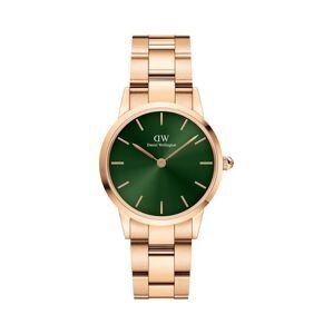 Hodinky Daniel Wellington Iconic Link Emerald zlatá barva