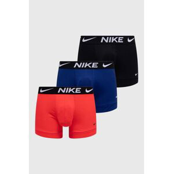 Boxerky Nike 3-pack pánské, oranžová barva