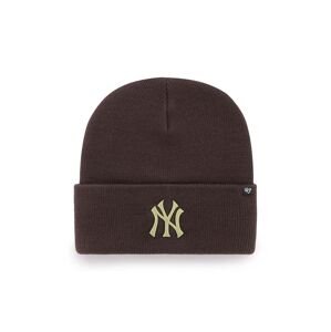 Čepice 47brand MLB New York Yankees hnědá barva