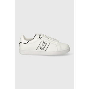 Sneakers boty EA7 Emporio Armani bílá barva