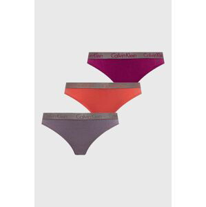 Tanga Calvin Klein Underwear 3-pack