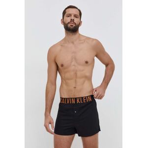 Bavlněné boxerky Calvin Klein Underwear 2-pack fialová barva