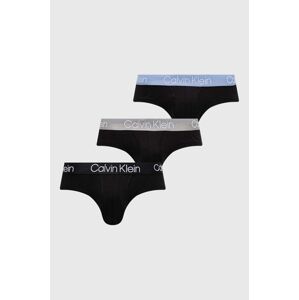 Spodní prádlo Calvin Klein Underwear 3-pack pánské, zelená barva