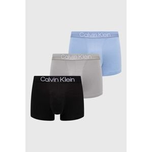 Boxerky Calvin Klein Underwear 3-pack pánské, zelená barva