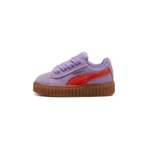 Dětské semišové sneakers boty Puma Puma x Fenty fialová barva