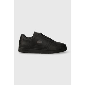 Sneakers boty Lacoste T-CLIP 223 4 SMA černá barva, 46SMA0071