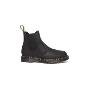 Kožené zimní boty Dr. Martens 2976 pánské, černá barva, DM31144001