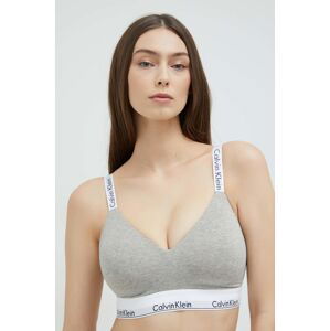 Podprsenka Calvin Klein Underwear šedá barva, 000QF7060E