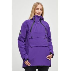 Snowboardová bunda Colourwear Cake 2.0 fialová barva