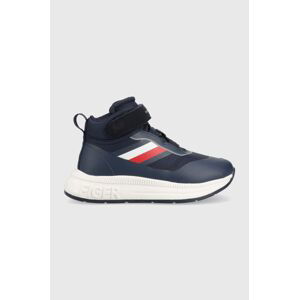 Dětské sneakers boty Tommy Hilfiger tmavomodrá barva