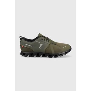 Běžecké boty On-running Cloud Waterproof zelená barva, 599884-884