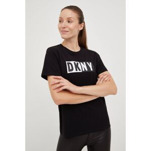 Tričko Dkny černá barva, DP2T5894