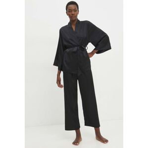 Pyžamo Answear Lab černá barva