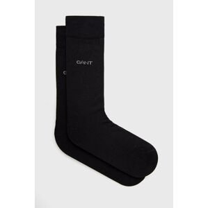 Ponožky Gant černá barva