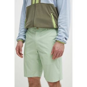 Bavlněné šortky Columbia Washed Out zelená barva, 1491953